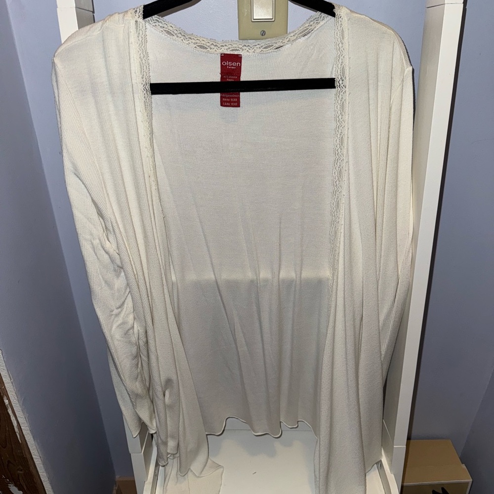 Olsen Women's Cream Cardigan